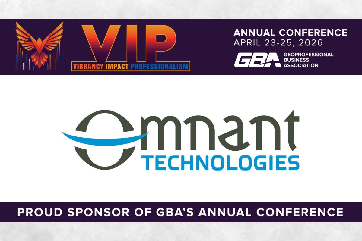 Omnant Technologies sponsor of the 2026 GBA Geoprofessional Business Association Annual Conference