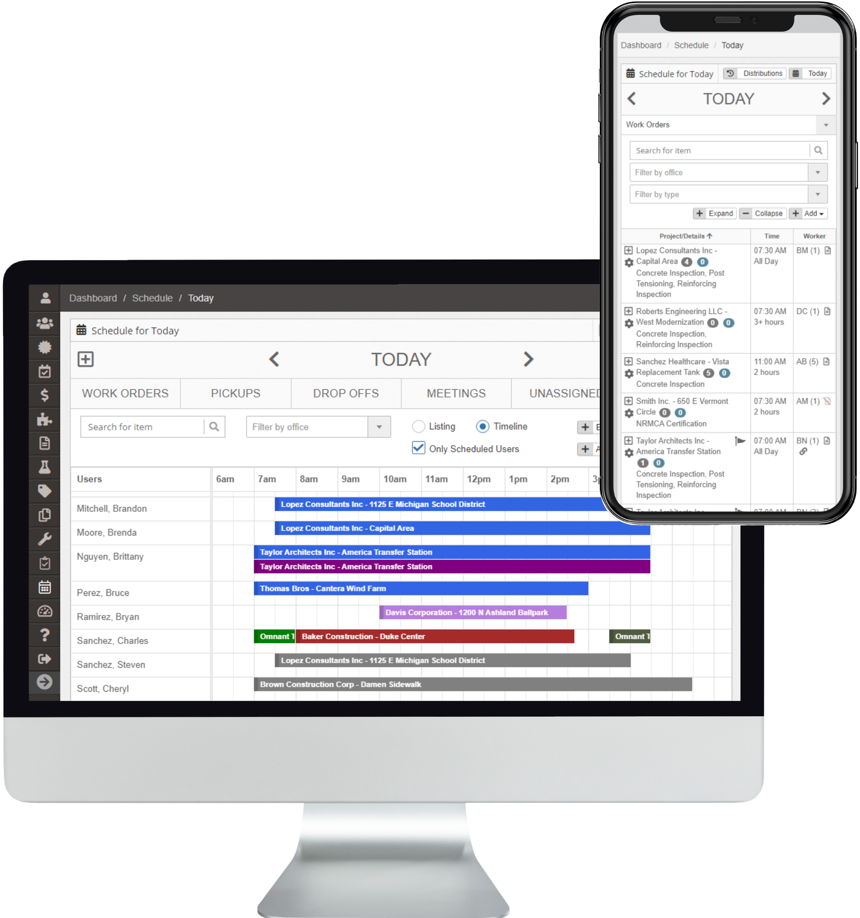 Omnant Desktop and Mobile